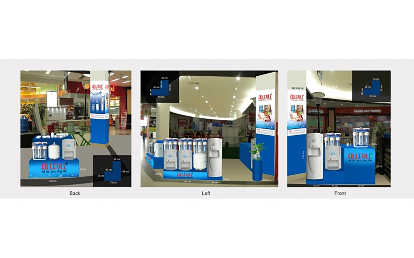 thi công quầy kệ trưng bày