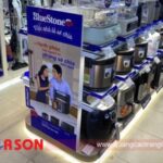 Điểm nhấn cho showroom với mẫu kệ đảo trưng bày bếp ấn tượng từ Hoa Sơn