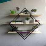 Nâng tầm không gian cùng tủ kệ trang trí phòng khách của Hoa Sơn